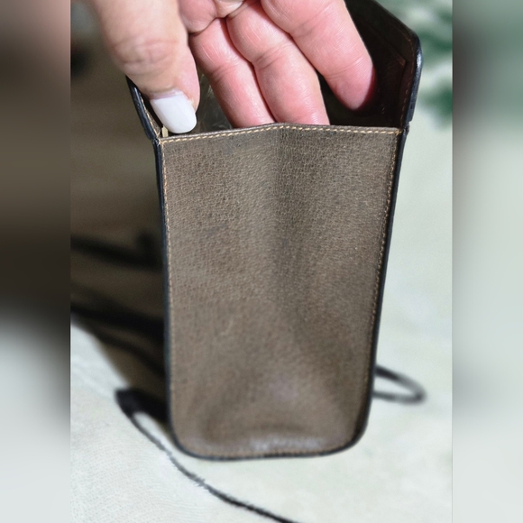 💯 Authentic Vintage Gucci Supreme Web Sherry Line Clutch - Picture 4 of 12